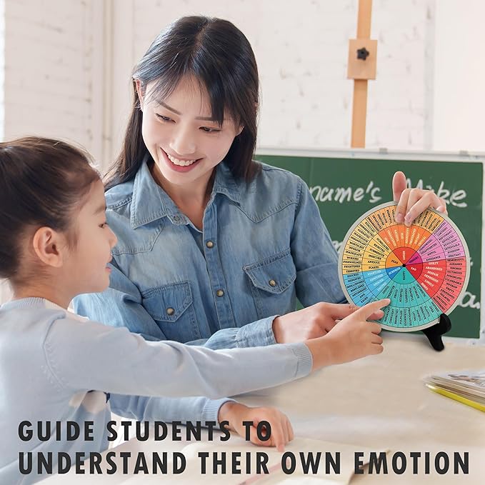 Feelings Wheel, Double-Sided Emotion Wheel - Image 2