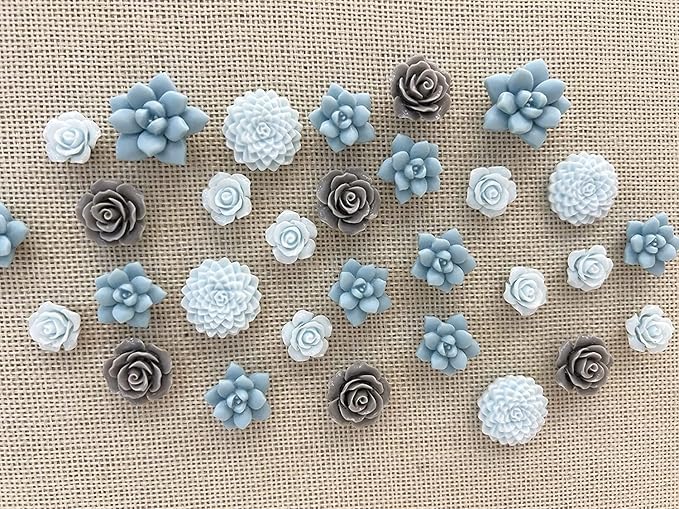 24 Pcs Decorative Pushpins, Cork Board Tacks, Bulletin Board Tacks, Thumb Tack by Temoyj