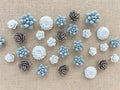 24 Pcs Decorative Pushpins, Cork Board Tacks, Bulletin Board Tacks, Thumb Tack by Temoyj