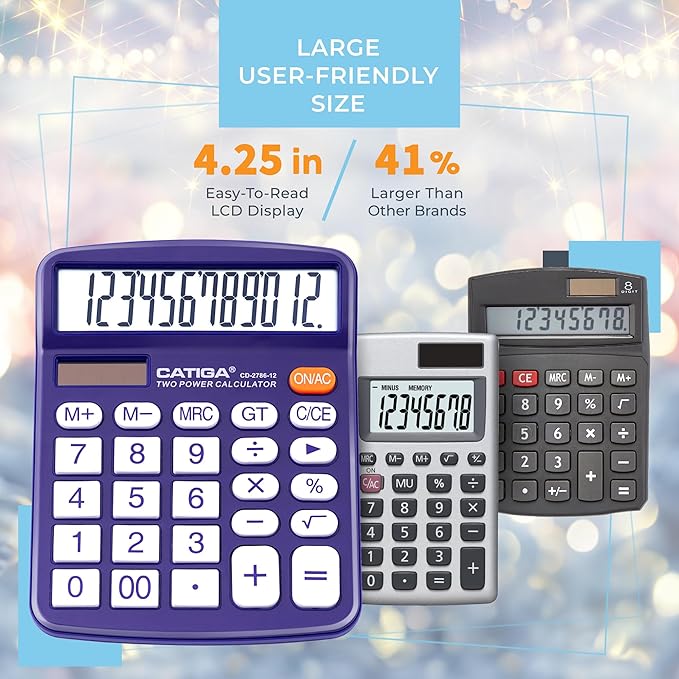 Desktop Calculator 12 Digit - Image 3