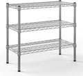 Regal Altair 14" Deep x 30" Wide x 27" Height Wire Shelving Kit | 3-Tier | NSF by Regal+Altair