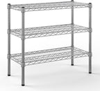 Regal Altair 14" Deep x 30" Wide x 27" Height Wire Shelving Kit | 3-Tier | NSF by Regal+Altair