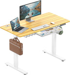 SHW 48-Inch Electric Height Adjustable Standing Desk by SHW
