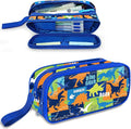 Fitvc Large Pencil Case for Boys, Dinosaur Boys Pencil Pouch for Kids Teens by FITVC