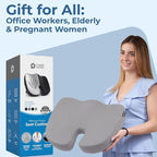 5 STARS UNITED Seat Cushion for Tailbone Pain Relief – Memory Foam Cushion for - Image 8