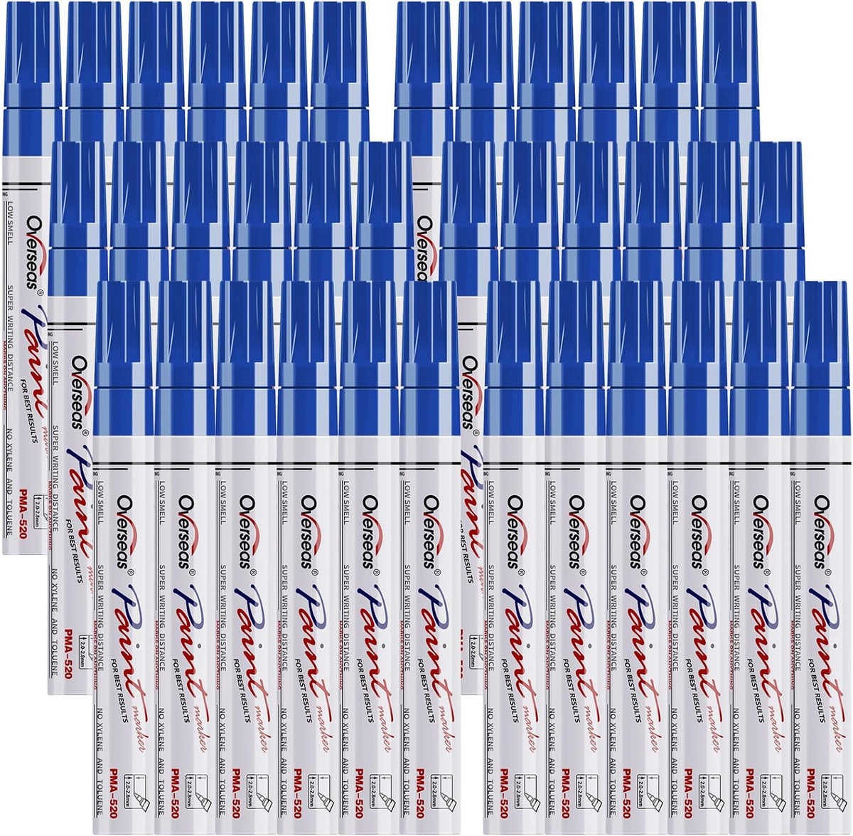 Overseas Blue Paint Marker Pens