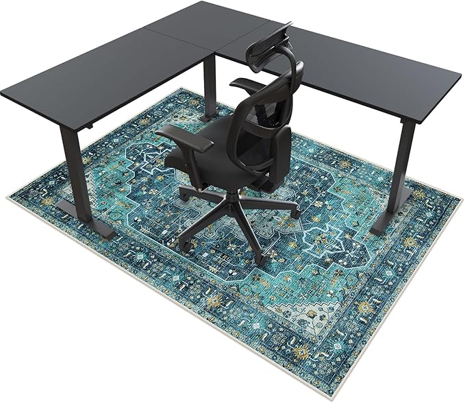 Anidaroel 46"x72" Chair Mat for Hardwood Floor/Tile Floor, Desk Chair Mat for by Anidaroel