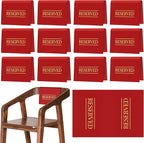 Buryeah 12 Pcs Reserved Seating Signs by Buryeah