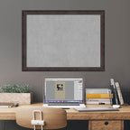 Amanti Art Black Framed Magnetic Board 23x31 Medium Vision Board - Image 6