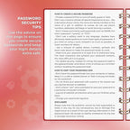 Clever Fox Password Book Spiral – Mini Internet Address & Password Organizer - Image 5
