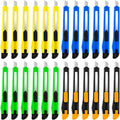 TIFICAL 24-Pack Retractable Box Cutter | 9mm Snap-Off Blades by TIFICAL
