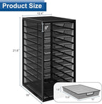 Natwind Mesh file organizer 10 drawers, Office Supplies Desktop Organizers and - Image 2