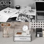 FANXIYQ 2-Tier Acrylic Paper Tray Organizer - Image 7