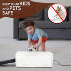 Rustic Cable Management Box & Cord Organizer- Cable Organizer - Image 2