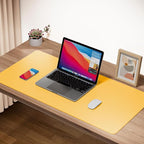 Boutilon Leather Desk Pad Protector, Non-Slip Mouse Pad, Laptop Desk Pad - Image 2