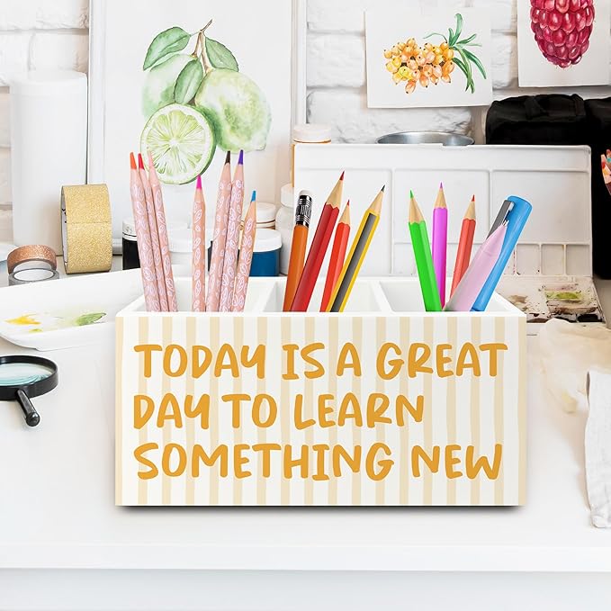 XPH Inspirational Pen Pencil Holder Organizer - Image 2