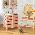 Giantex 12 Drawers Rolling Storage Cart, Classroom Organizers - Image 9