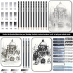 Fuxi Sketch Pad and Pencil Set | Stocking Stuffers, Art Supplies - Image 6