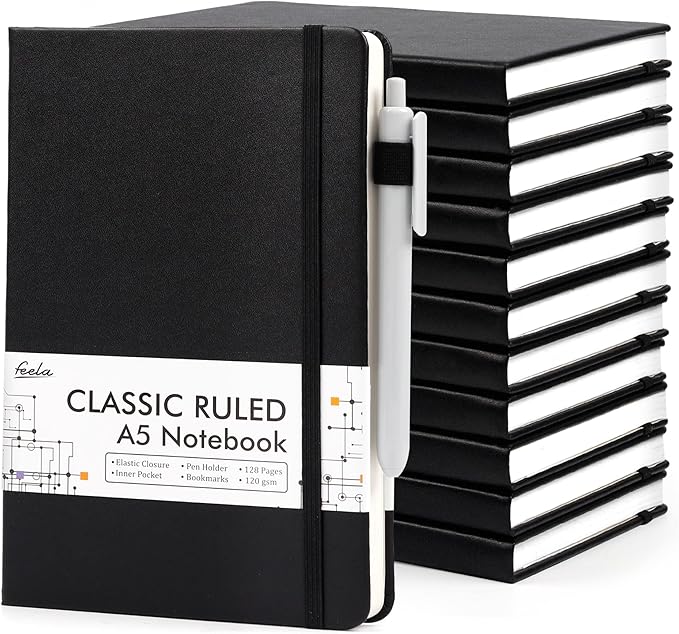 12 Pack Notebooks Journals Bulk by feela