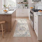 GENIMO 2x5 Runner Rugs for Hallway, Machine Washable Non Slip Vintage Rugs - Image 2