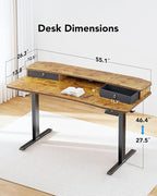 HUANUO 55″ x 26″ Electric Standing Desk - Image 2