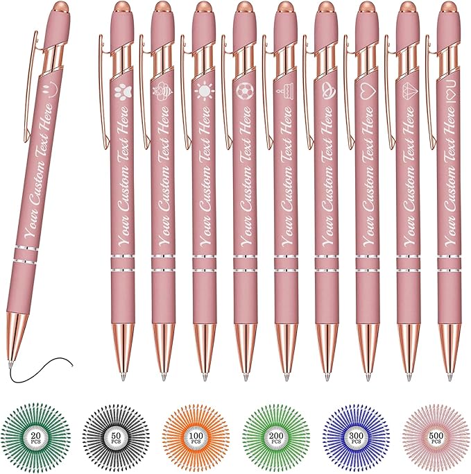 Custom Pens Bulk Personalized Ballpoint Pen by XJone
