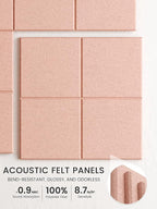 Bumusty Large Cork Board Alternative-47 x35 Felt Bulletin Board Tiles, - Image 3