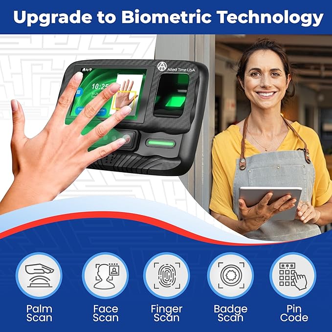 Biometric Time Clock for Employees Attendance - Image 4