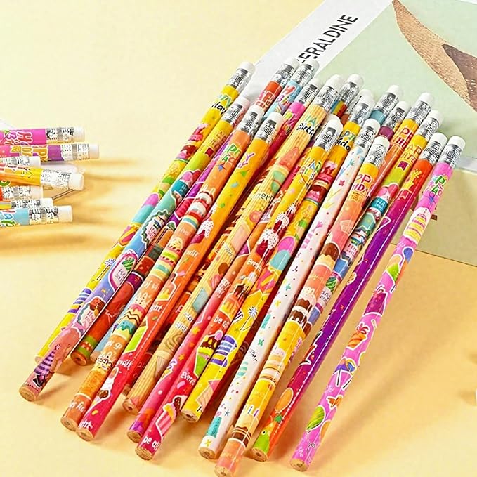 Jsehchya 72PCS Valentine Wooden cased Pencils by Jsehchya