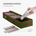 ZOBER Underbed Christmas Ornament Storage Box - Image 4