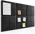 Bumusty Large Cork Board Alternative-36 x24 Felt Bulletin Board Tiles, by Bumusty