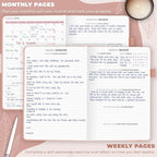 Clever Fox Self-Care Journal – Daily Reflection Notebook – Mental Health & - Image 3