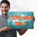 Custom Sign, Custom Street Sign, 11 Font Colors, 13 Font Styles, 4 Hole Options - Image 2