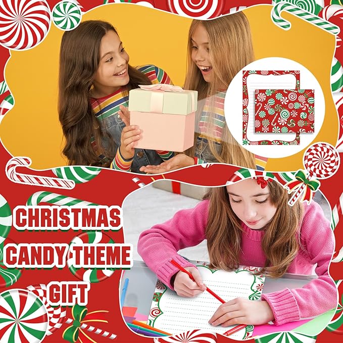 TaoBary 160 Pcs Stationery Paper Set 50 Double Sided Stationery Papers - Image 7