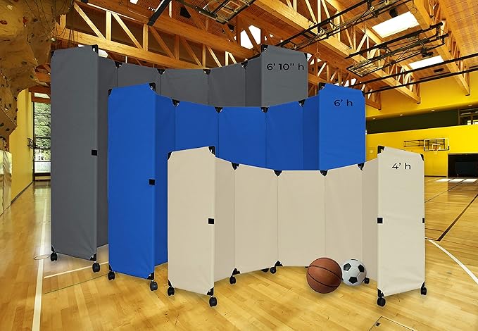 Versare MP10 Portable Folding Wall Partition | Economical 5 Panel Design | - Image 4