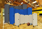 Versare MP10 Portable Folding Wall Partition | Economical 5 Panel Design | - Image 4