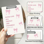 APIILVPQ Bible Verse Clipboard, Christian Wooden Clip Boards - Image 4