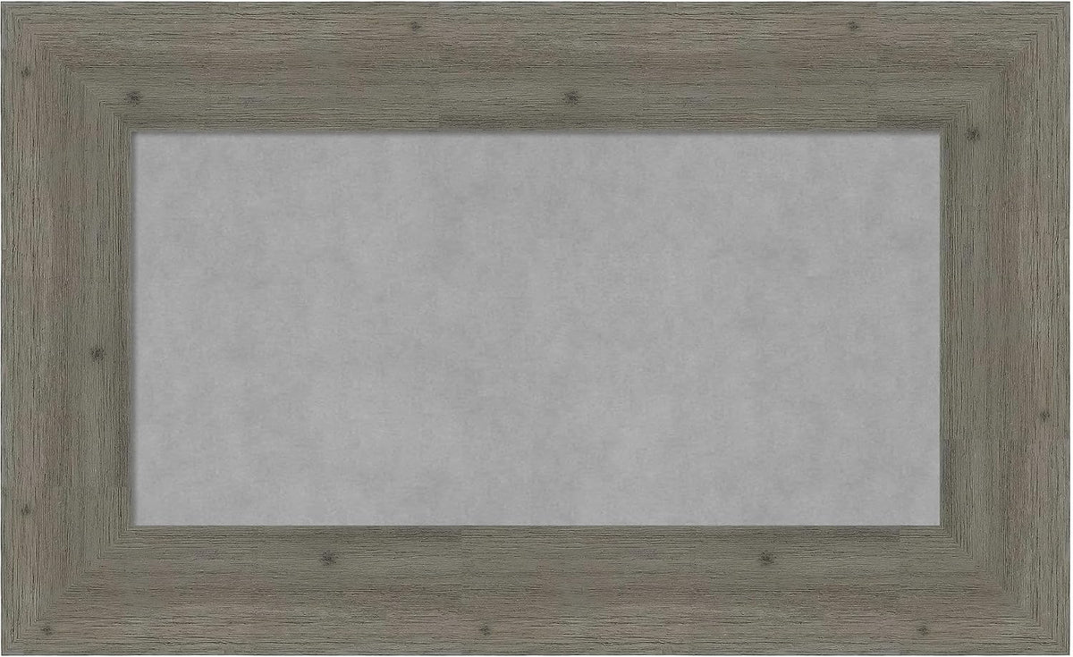 Amanti Art Grey Framed Magnetic Board 19x31 Small Vision Board