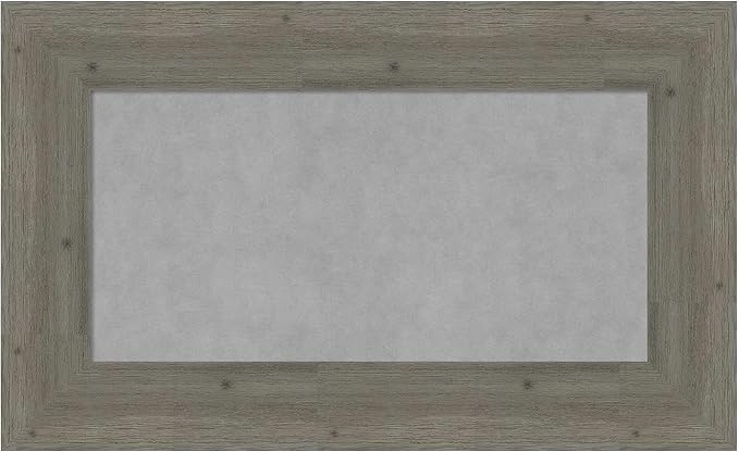 Amanti Art Grey Framed Magnetic Board 19x31 Small Vision Board by AmantiArt