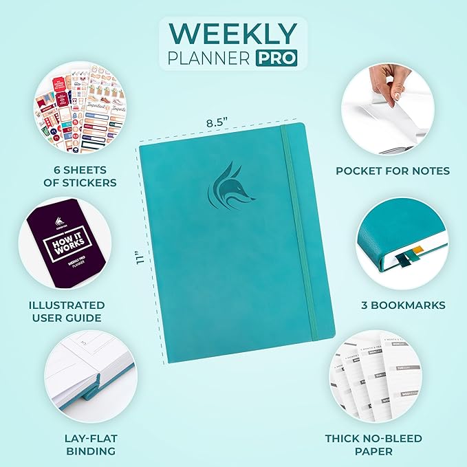 Clever Fox Planner PRO – Weekly & Monthly Life Planner to Increase Productivity - Image 2