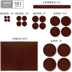 Felt Furniture Pads X-PROTECTOR 181 PCS Premium Furniture Pads - Image 5