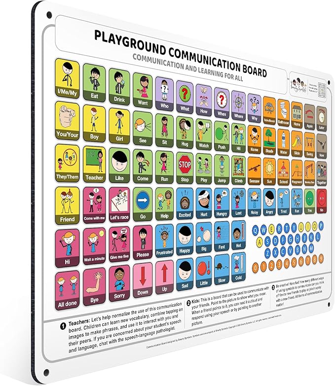 Weather-Proof Aluminum School Playground Communication Board - Image 3