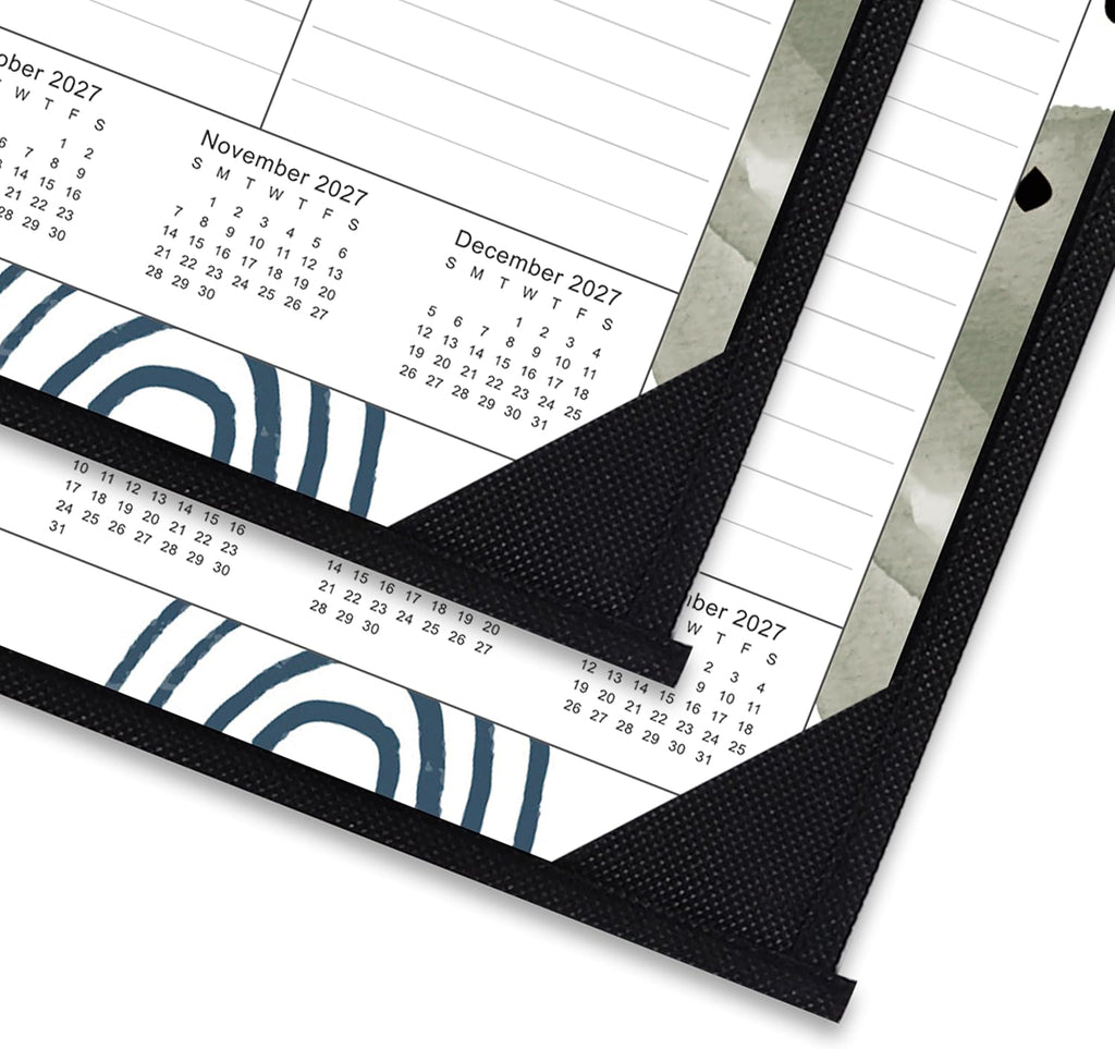 2027 Desk Calendar - Desk Calendar 2027 Large 22x17, Jan. 2027 - Dec. 2027 | Large 2027 Desktop Calendar 22'' x 17'', Corner Protectors,Large Ruled Blocks, Notes Section, for Home, Office Use