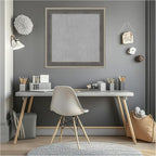 Amanti Art Grey Framed Magnetic Board 25x25 Medium Vision Board - Image 6