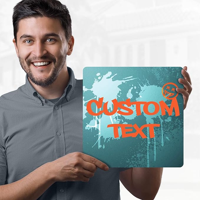 Custom Sign, Custom Street Sign, 11 Font Colors, 13 Font Styles, 4 Hole Options - Image 2