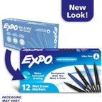 EXPO Wet Erase Markers, Semi-Permanent, Ultra Fine Tip, Organizing - Image 3