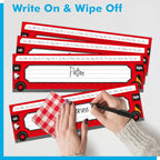 40 PCS Desk Name Tags, Waterproof Desk Nameplates - Image 6