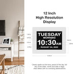 American Lifetime New 2026 Dementia Clock Large - Image 6