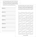 AT-A-GLANCE 2027 Desk Calendar Refill for E5800 Base, Daily Desk Pad Refill, 5" x 8" (E4585027)