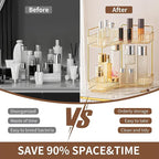 YCIA&DONE Corner Bathroom Counter Organizer, Makeup Organizer - Image 2